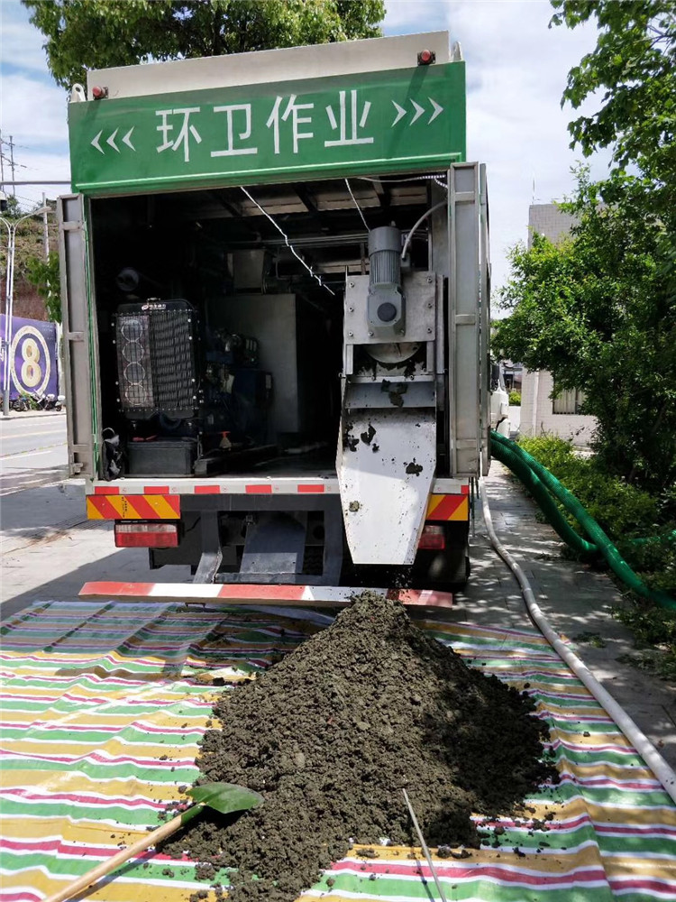 解放淤泥干湿分离