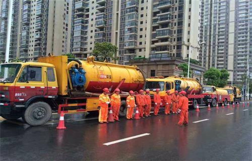 解放市政管道清淤