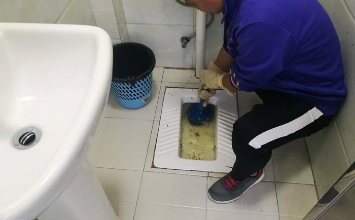 解放疏通蹲坑
