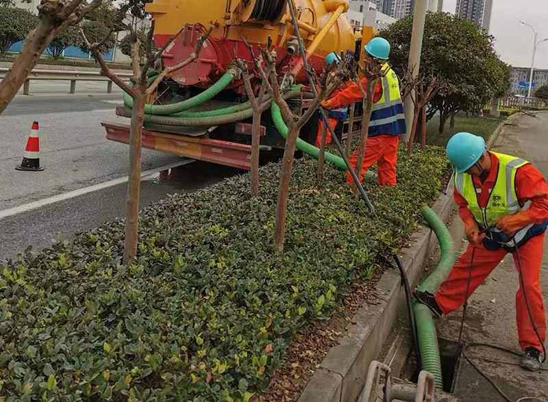 解放市政管道清淤